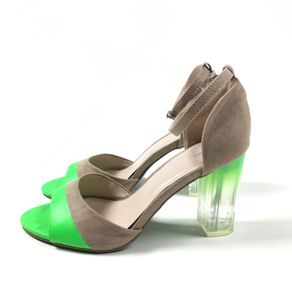 Francesco Milano Womens Block Heel Pump Sandals - Picture 3 of 8